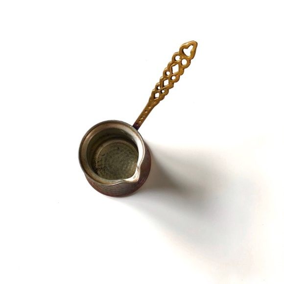 Copper Turkish Coffee Pot Maker / Cezve / Ibrik - Picture 2 of 5